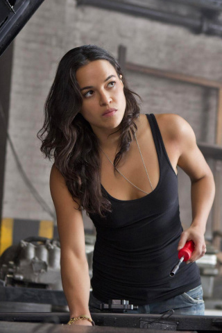 Fast and Furious 6 Letty Ortiz wallpaper 320x480