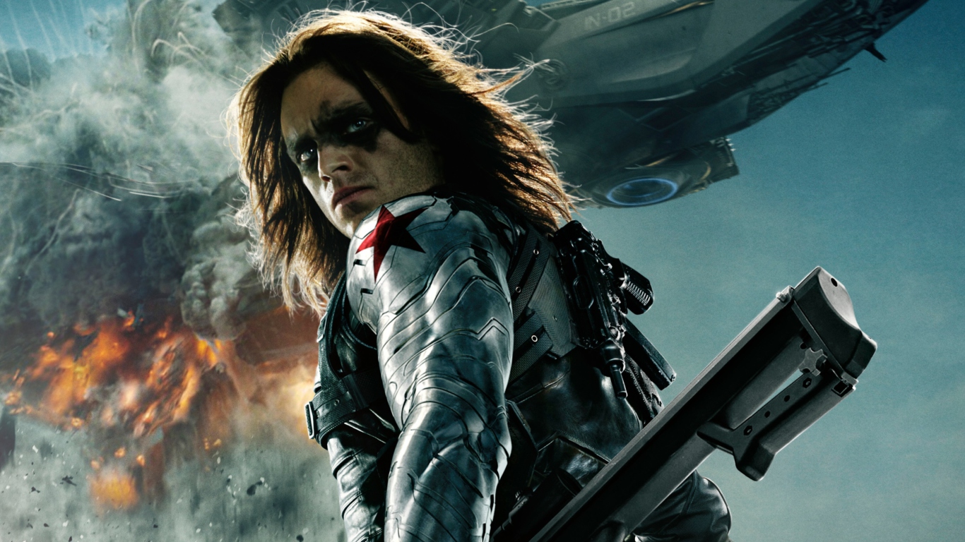 The Winter Soldier wallpaper 1366x768