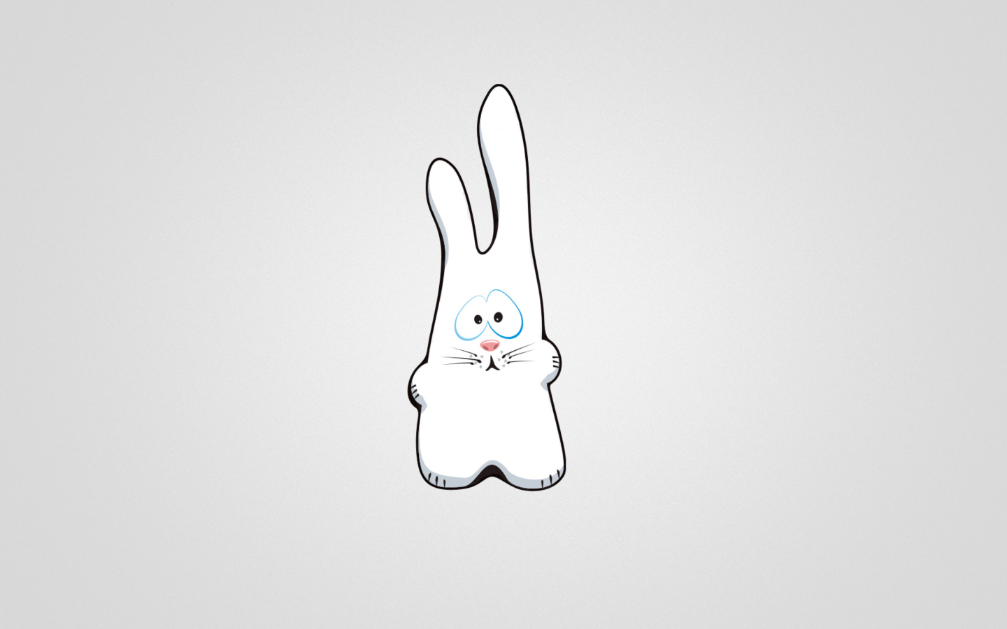 Funny Bunny Sketch wallpaper 1440x900