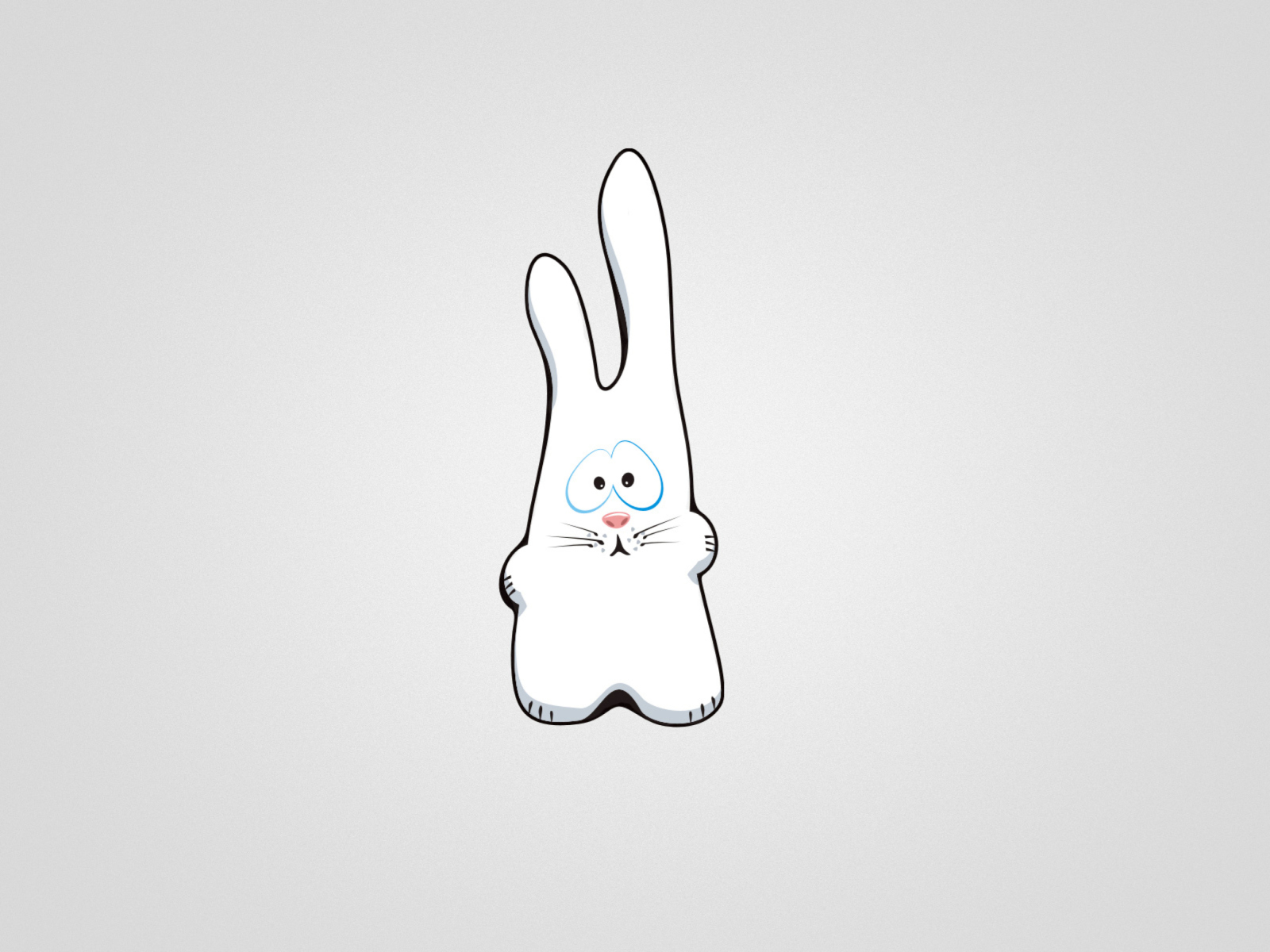 Fondo de pantalla Funny Bunny Sketch 1600x1200
