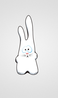 Fondo de pantalla Funny Bunny Sketch 240x400