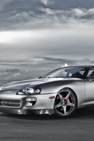 Toyota Supra wallpaper 320x480