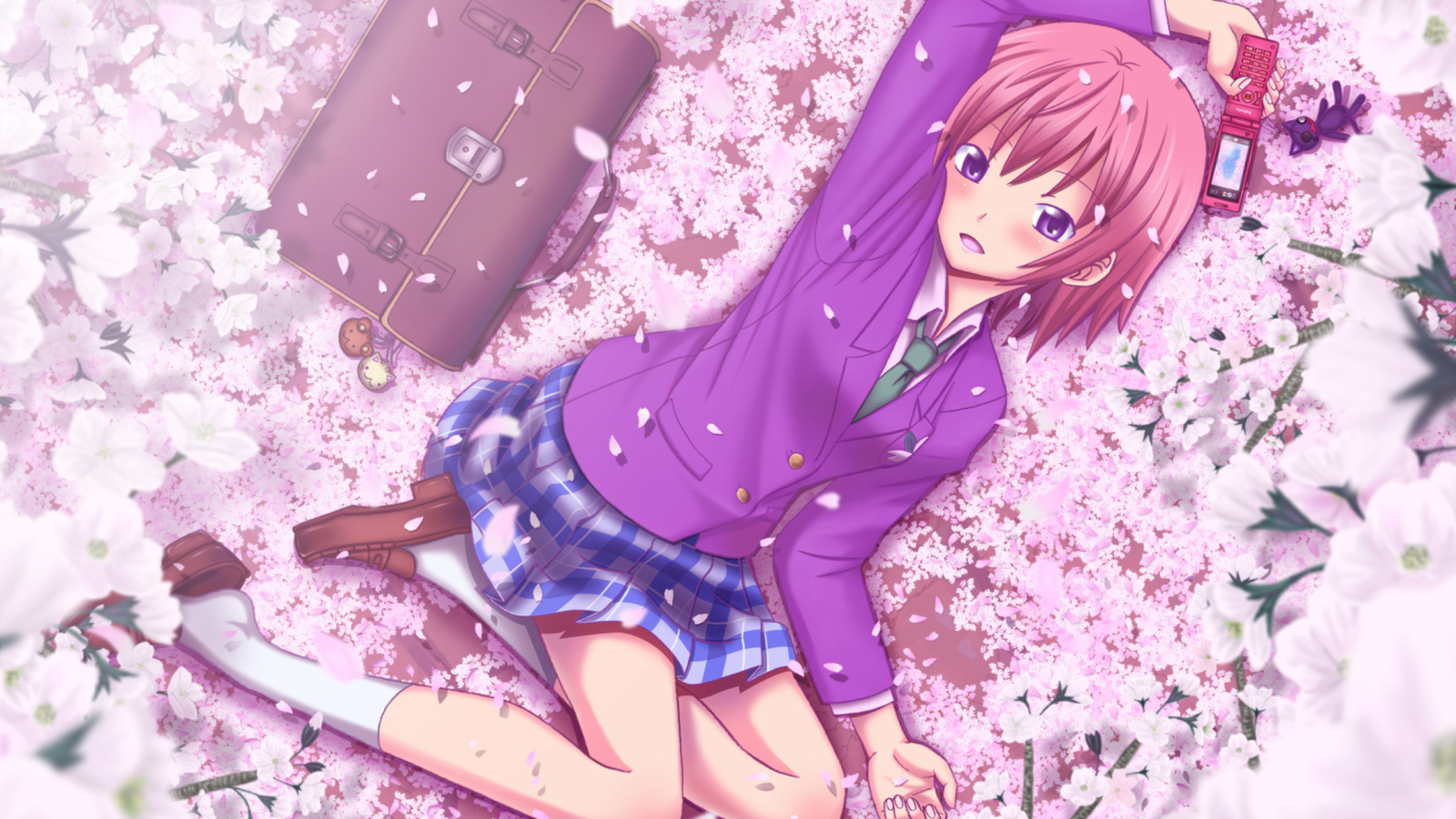 Anime Sakura wallpaper 1600x900