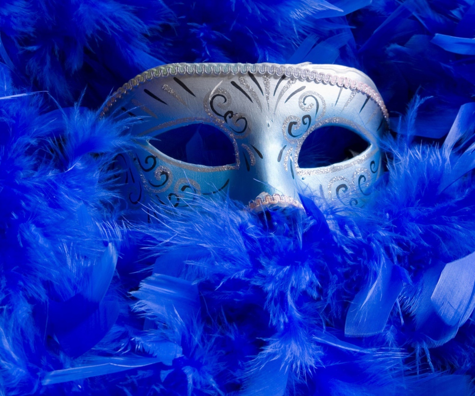Das Masquerade Mask Wallpaper 960x800