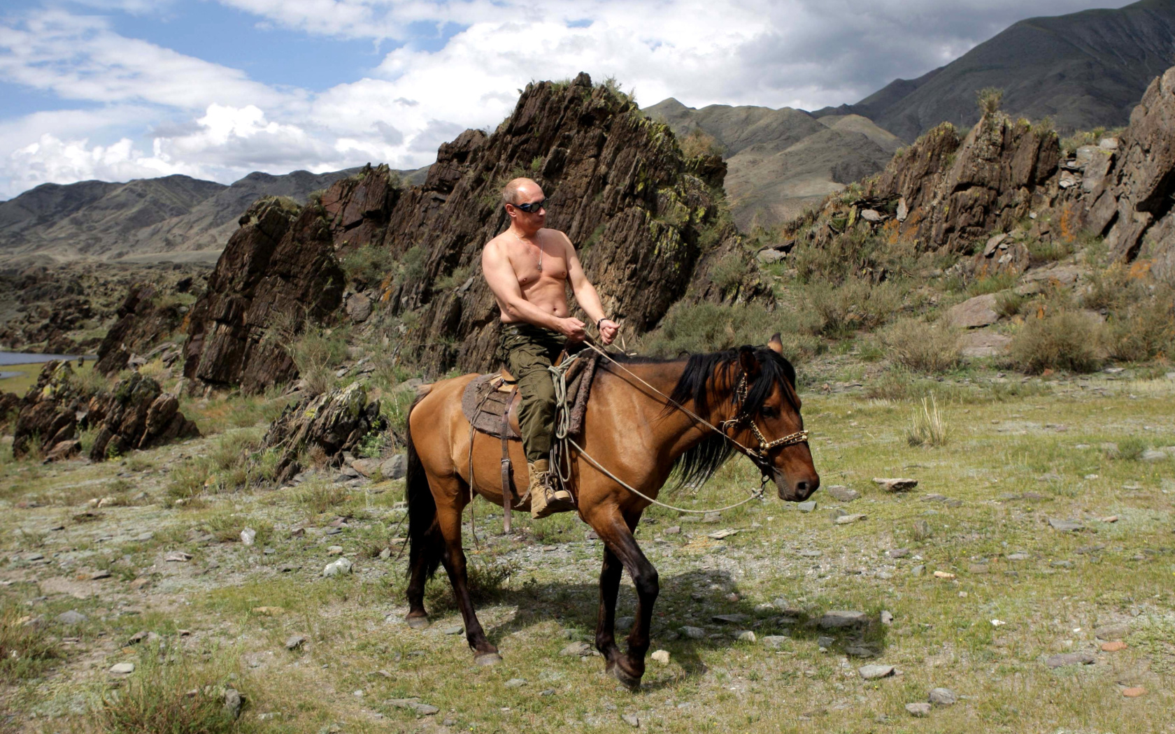 Fondo de pantalla Vladimir Putin President 1680x1050