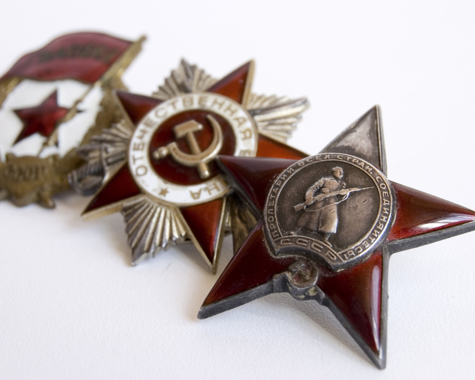 Обои World War 2nd USSR Victory Award Medals 1600x1280