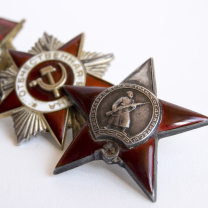 Sfondi World War 2nd USSR Victory Award Medals 208x208