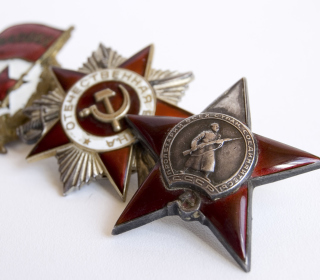World War 2nd USSR Victory Award Medals - Obrázkek zdarma pro iPad