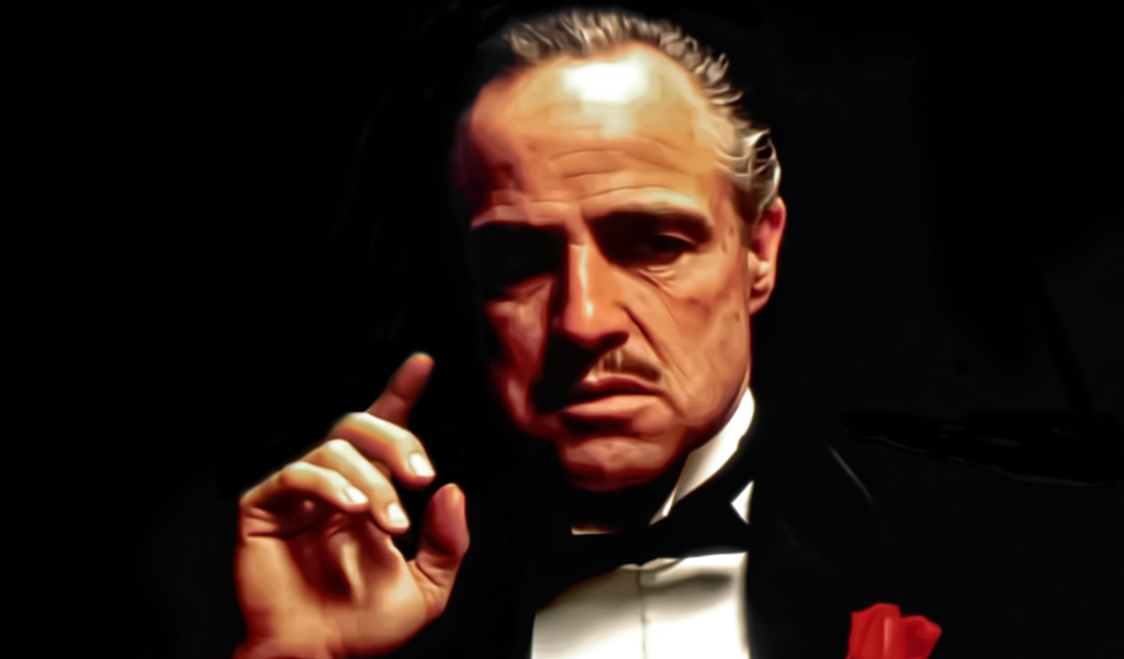 The Godfather - Don Vito wallpaper 1024x600