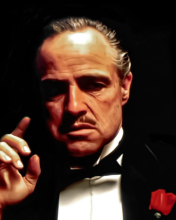 Sfondi The Godfather - Don Vito 176x220