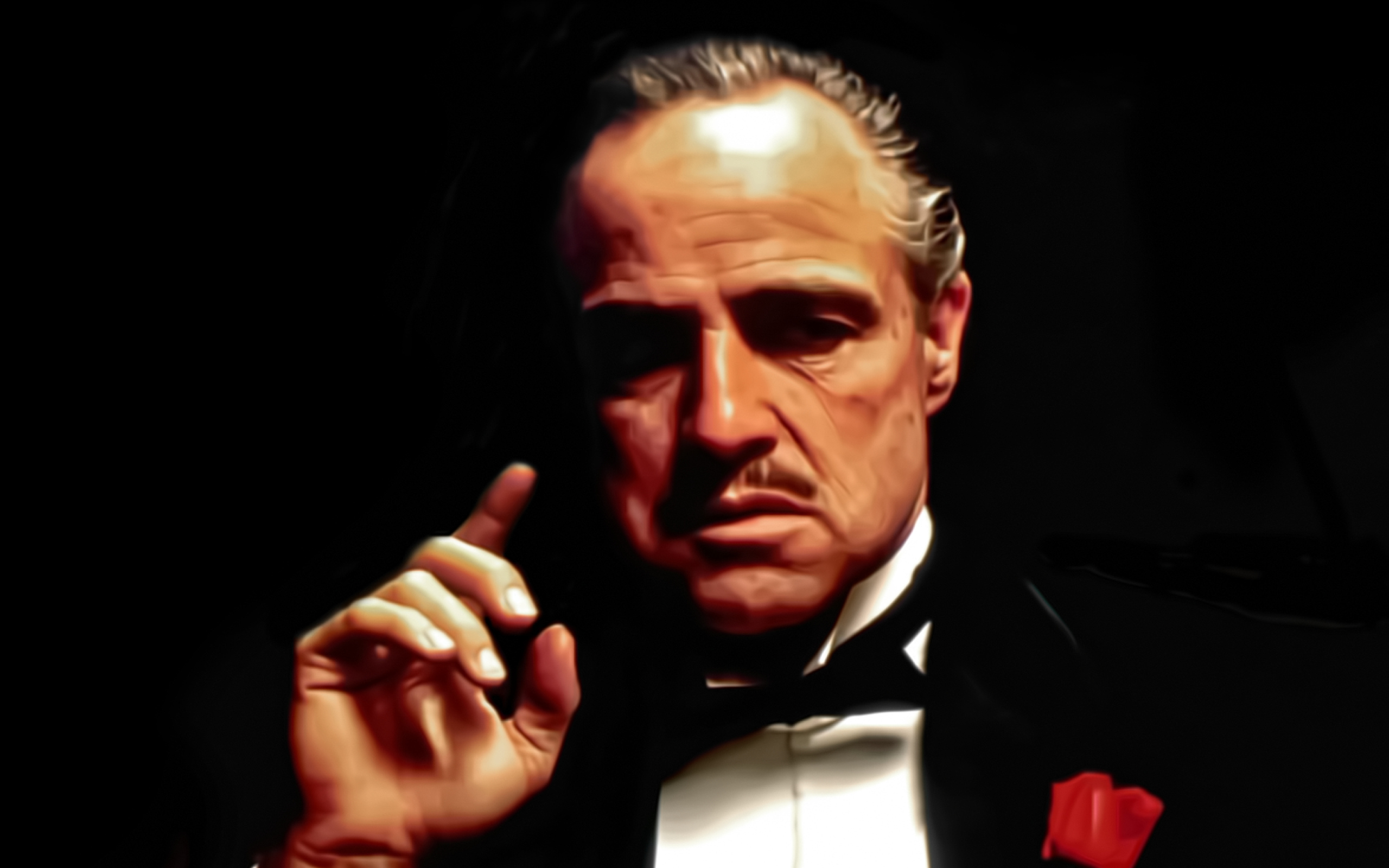 Картинка The Godfather - Don Vito на телефон 2560x1600