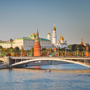Moscow And Moskva River wallpaper 128x128