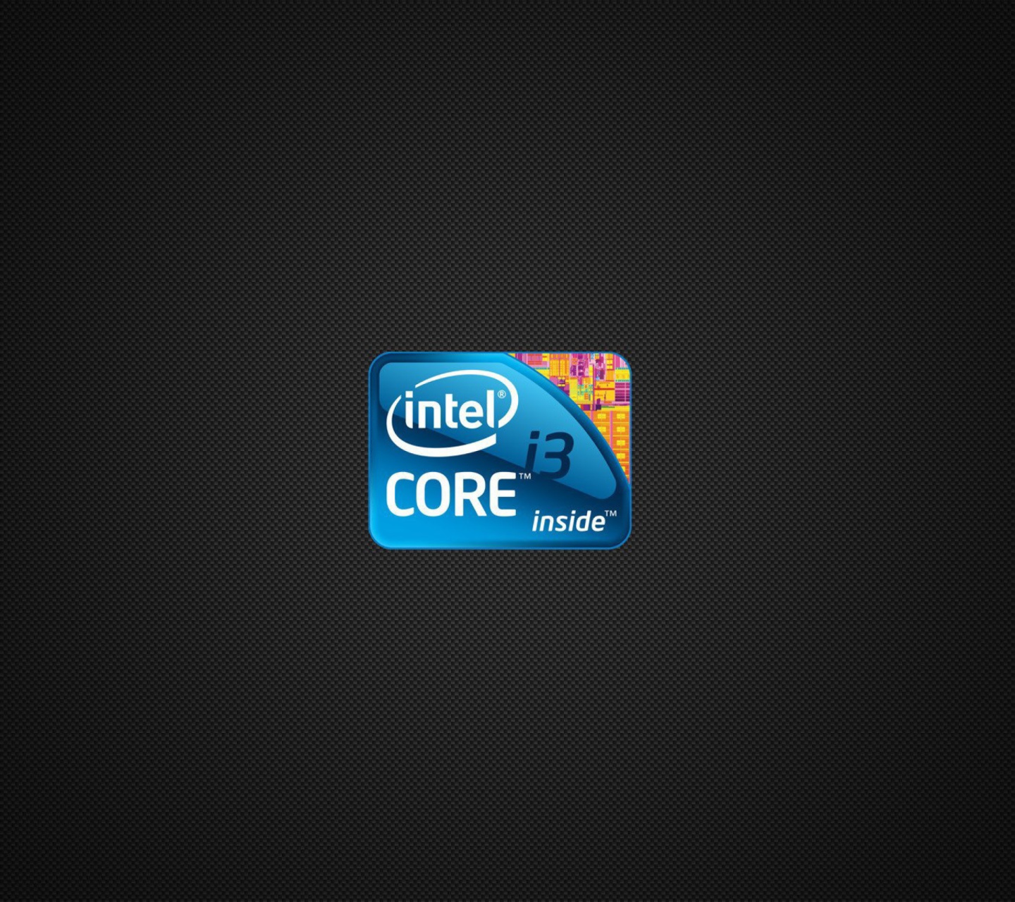 Обои Intel Core i3 Processor 1440x1280