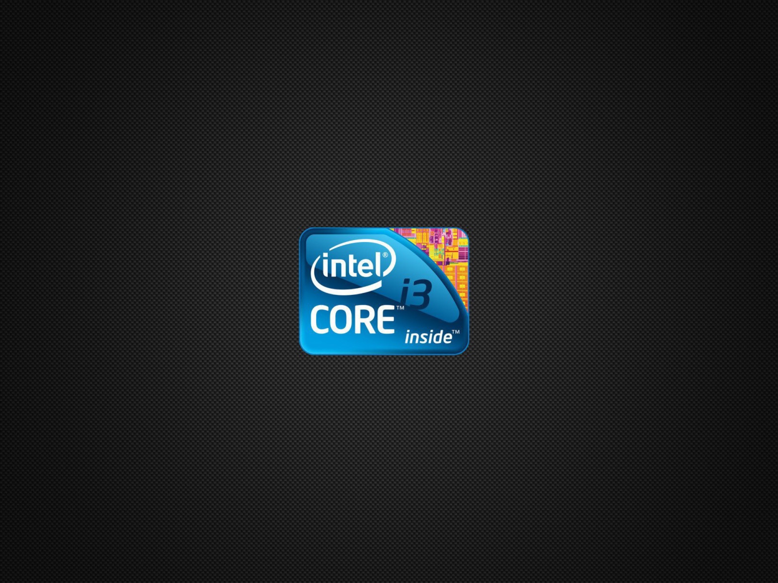 Intel Core i3 Processor wallpaper 1600x1200