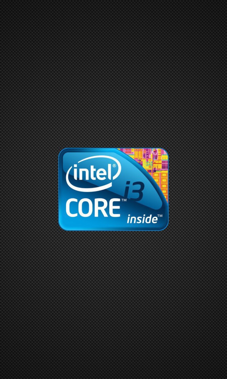 Sfondi Intel Core i3 Processor 768x1280