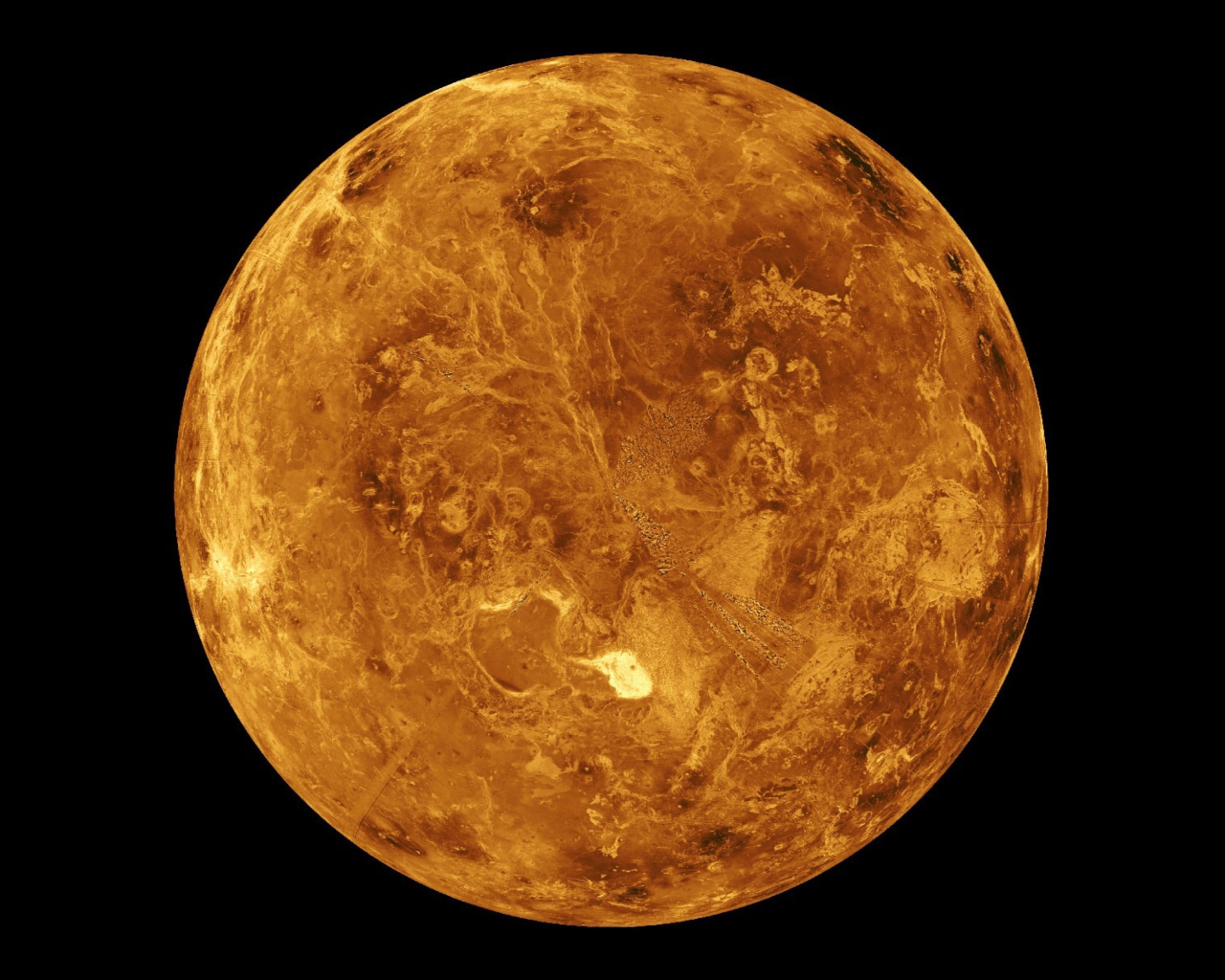 Venus Planet wallpaper 1280x1024