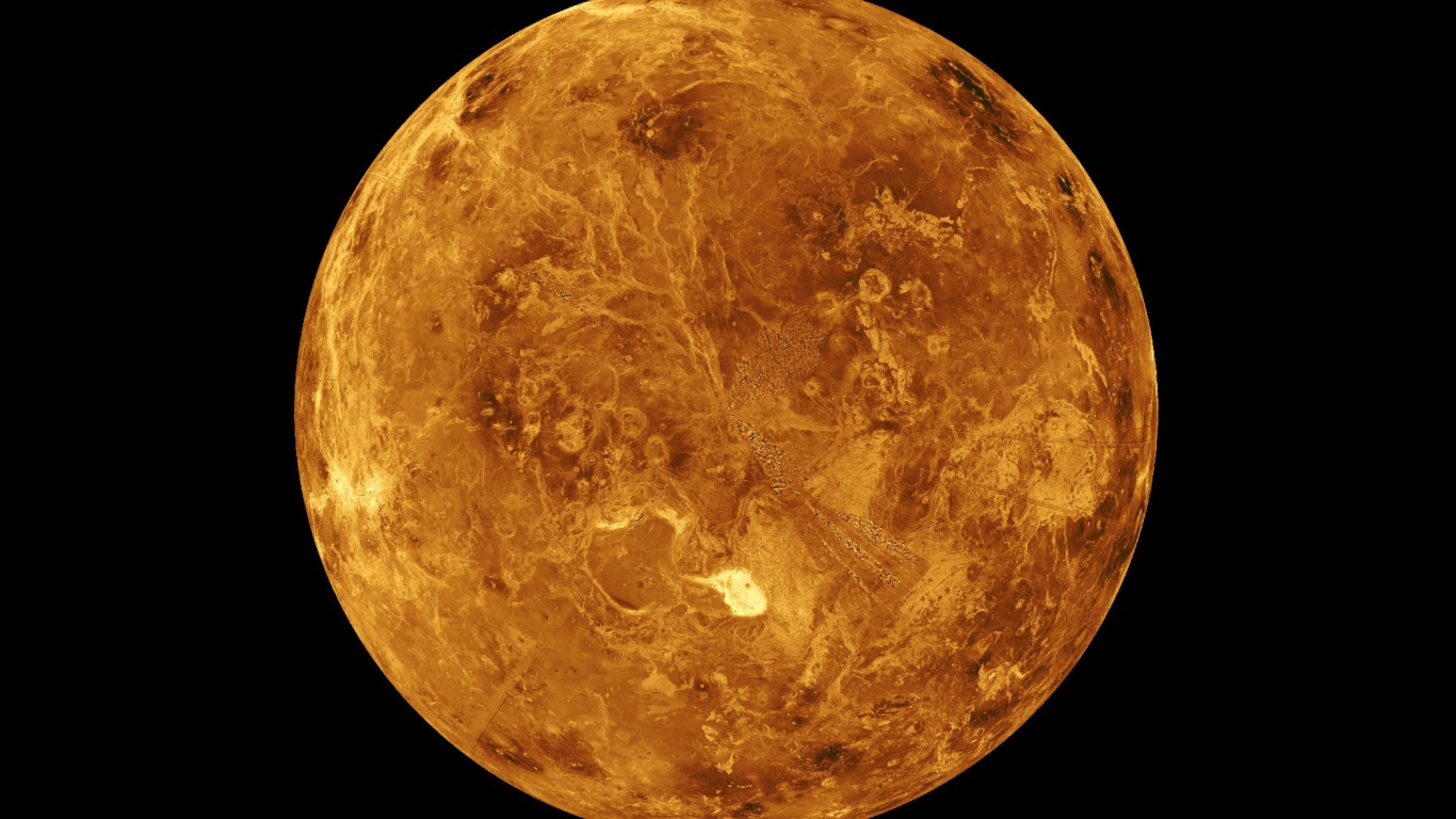 Screenshot №1 pro téma Venus Planet 1366x768