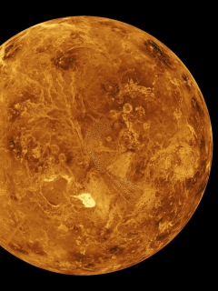 Fondo de pantalla Venus Planet 240x320