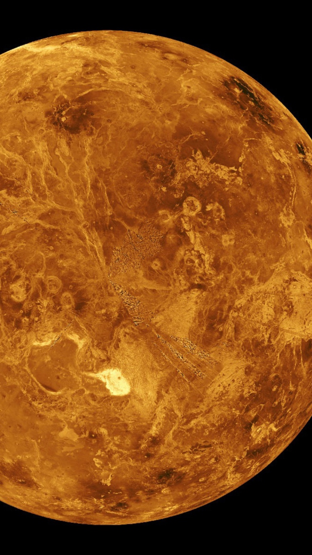 Das Venus Planet Wallpaper 640x1136