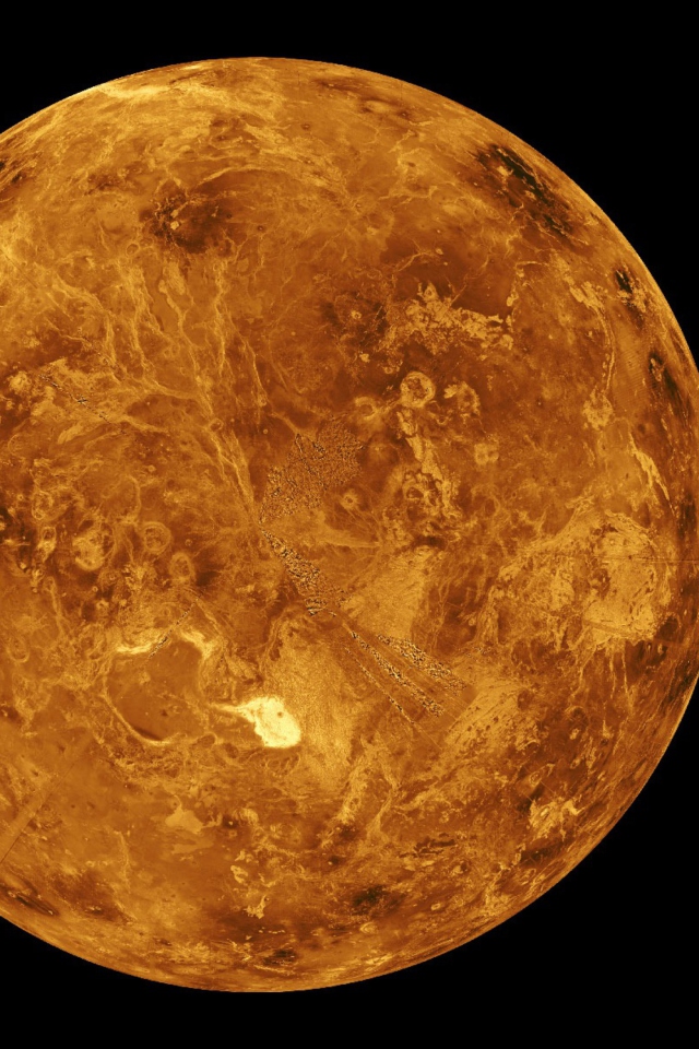 Fondo de pantalla Venus Planet 640x960