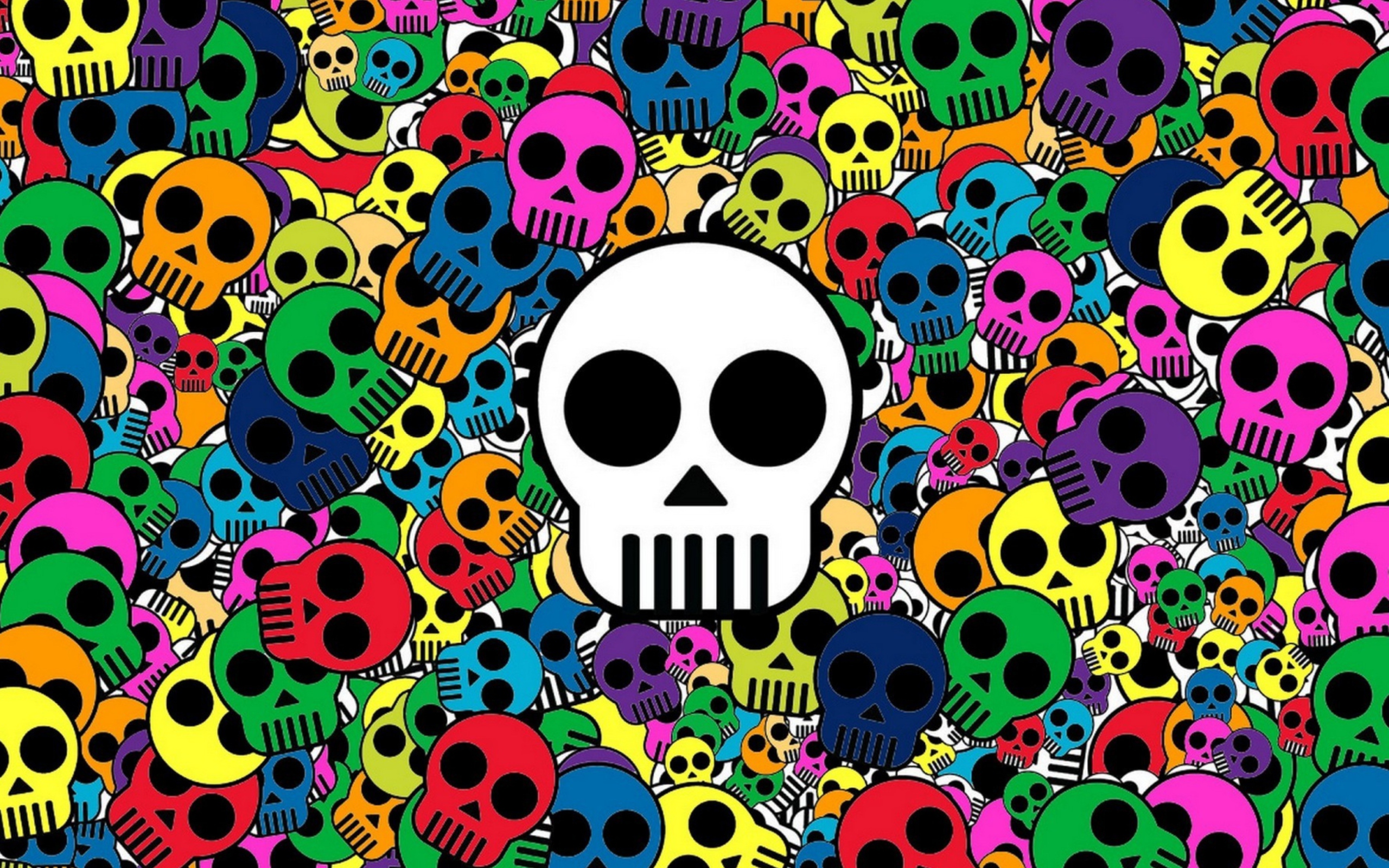 Sfondi Skull Print 2560x1600