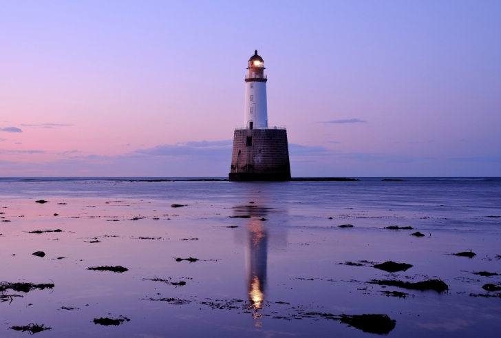 Обои Lighthouse In Scotland