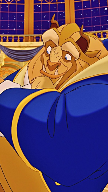 Das Beauty and The Beast Wallpaper 360x640