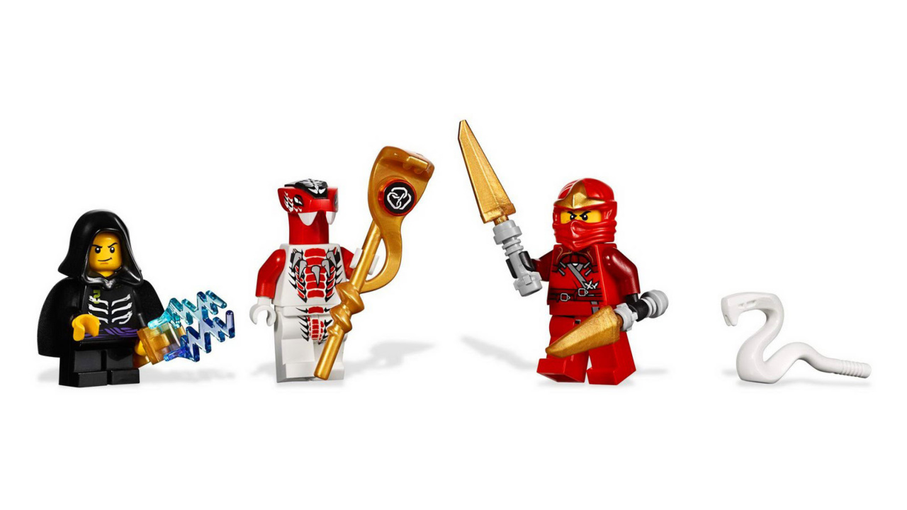 Fondo de pantalla Lego Ninjago Minifigure 1280x720
