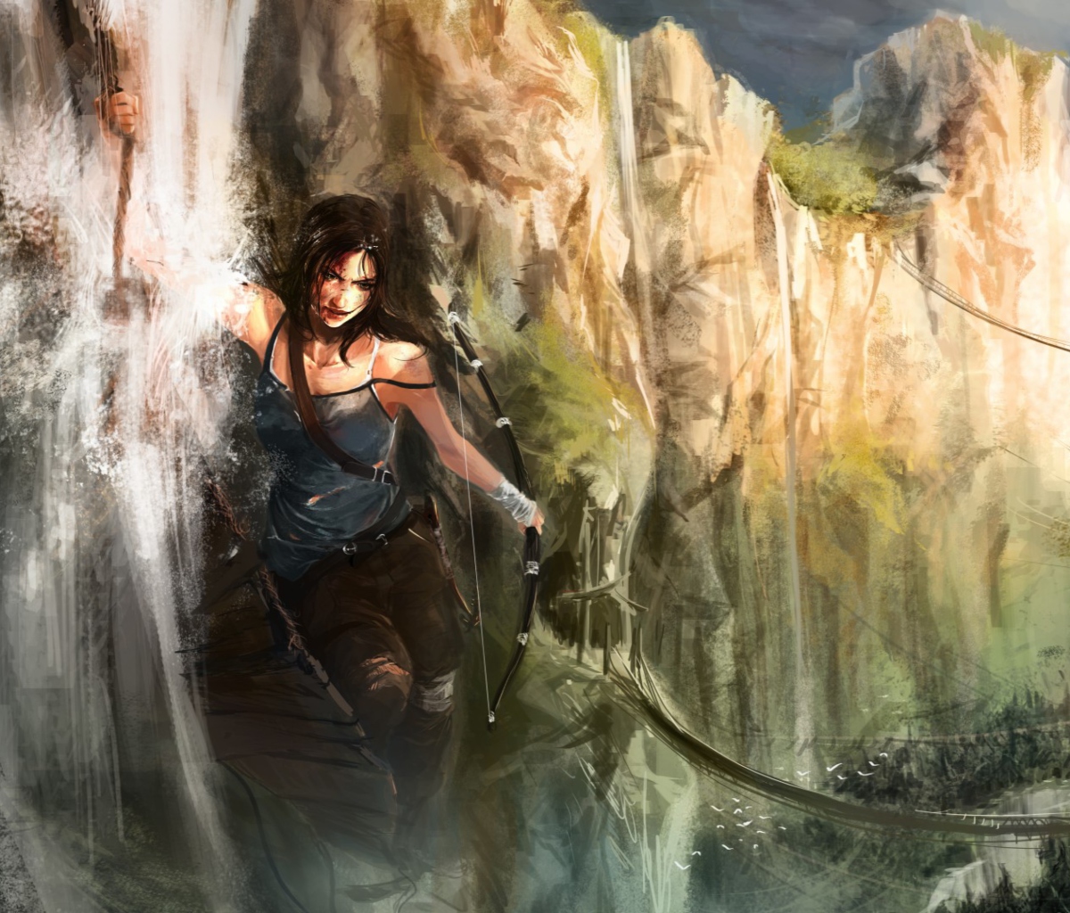 Fondo de pantalla Lara Croft Tomb Raider 1200x1024