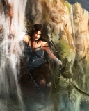 Lara Croft Tomb Raider wallpaper 128x160