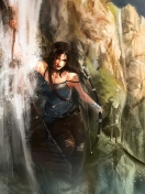 Lara Croft Tomb Raider wallpaper 132x176