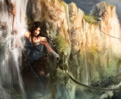 Fondo de pantalla Lara Croft Tomb Raider 176x144
