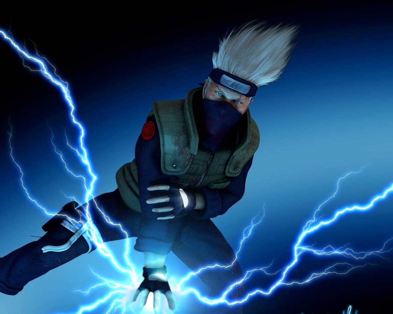 Fondo de pantalla Kakashi Hatake 1280x1024