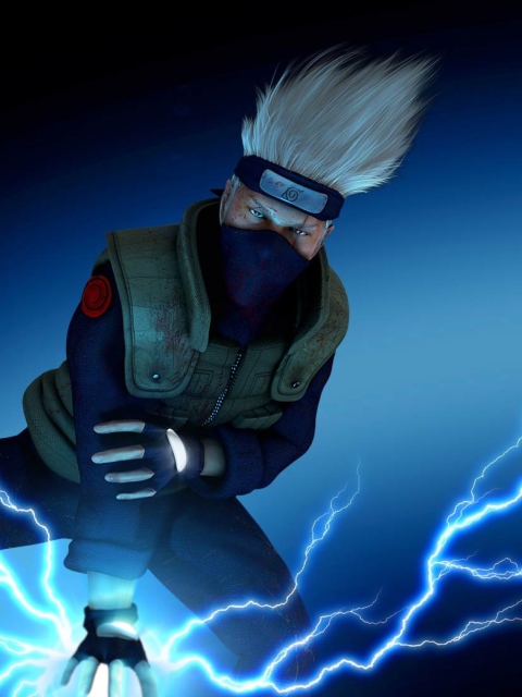 Das Kakashi Hatake Wallpaper 480x640