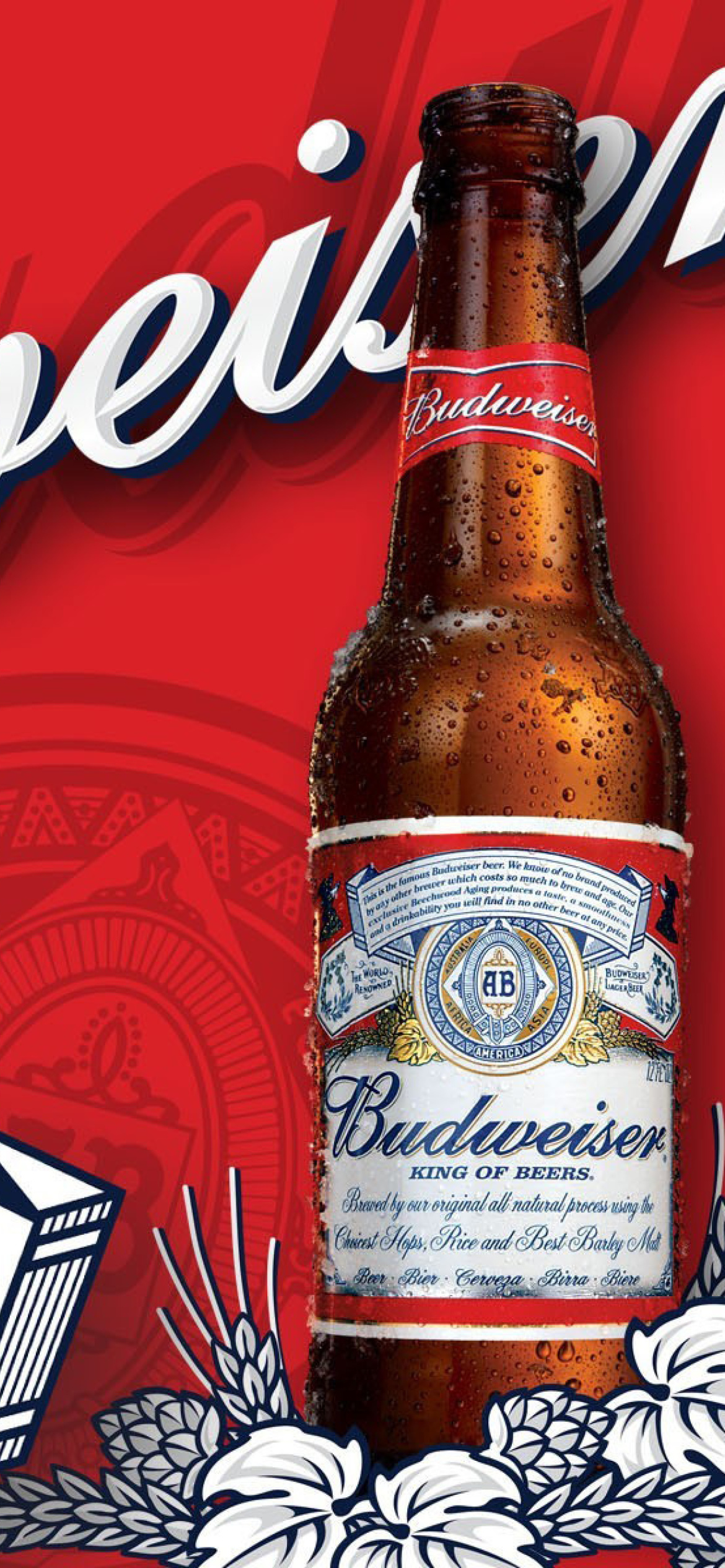 Budweiser Lager Beer Brand screenshot #1 1170x2532
