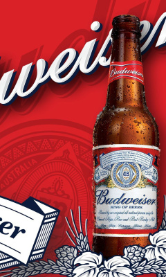 Budweiser Lager Beer Brand screenshot #1 240x400