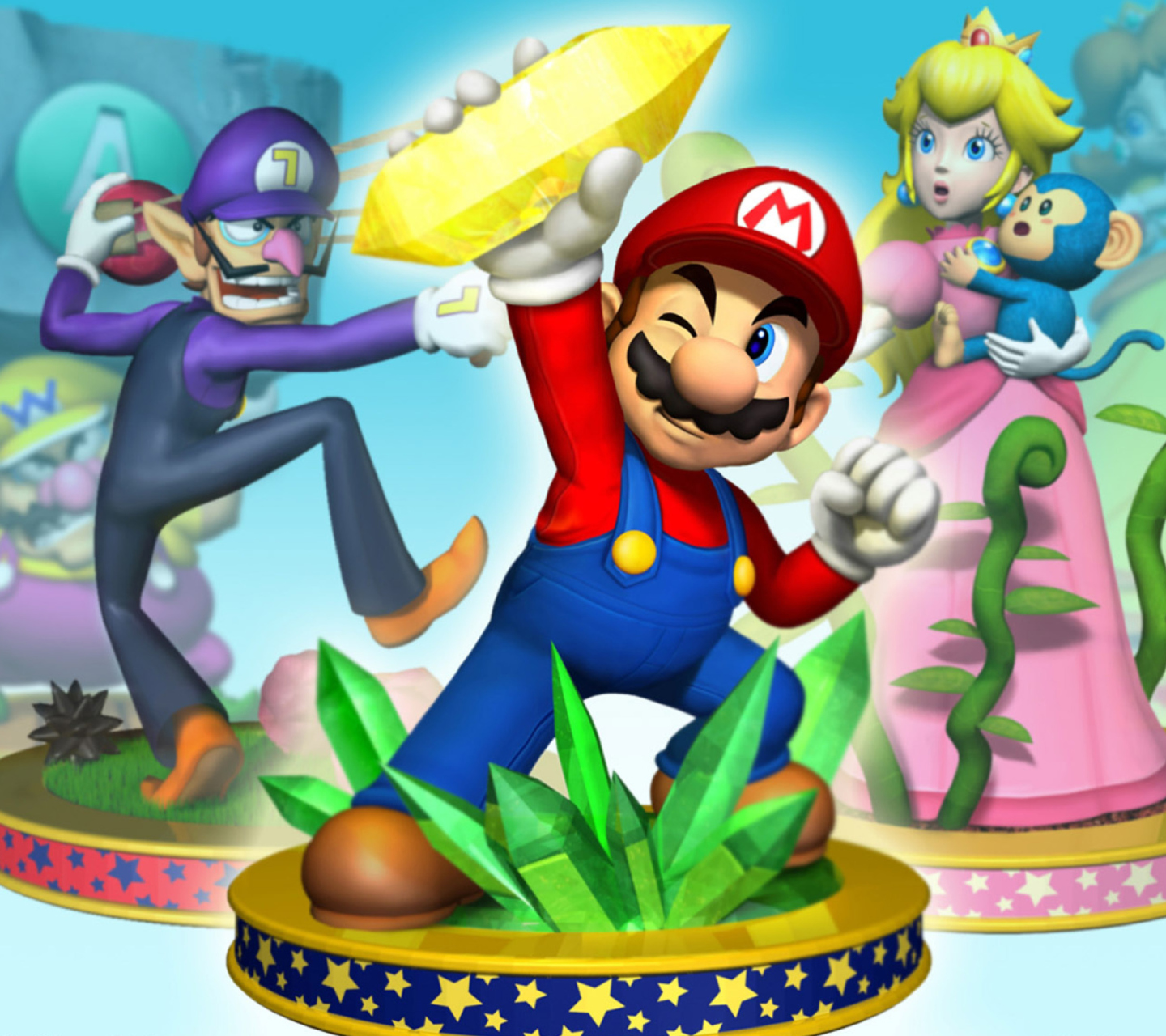 Обои Mario Party 5 1440x1280