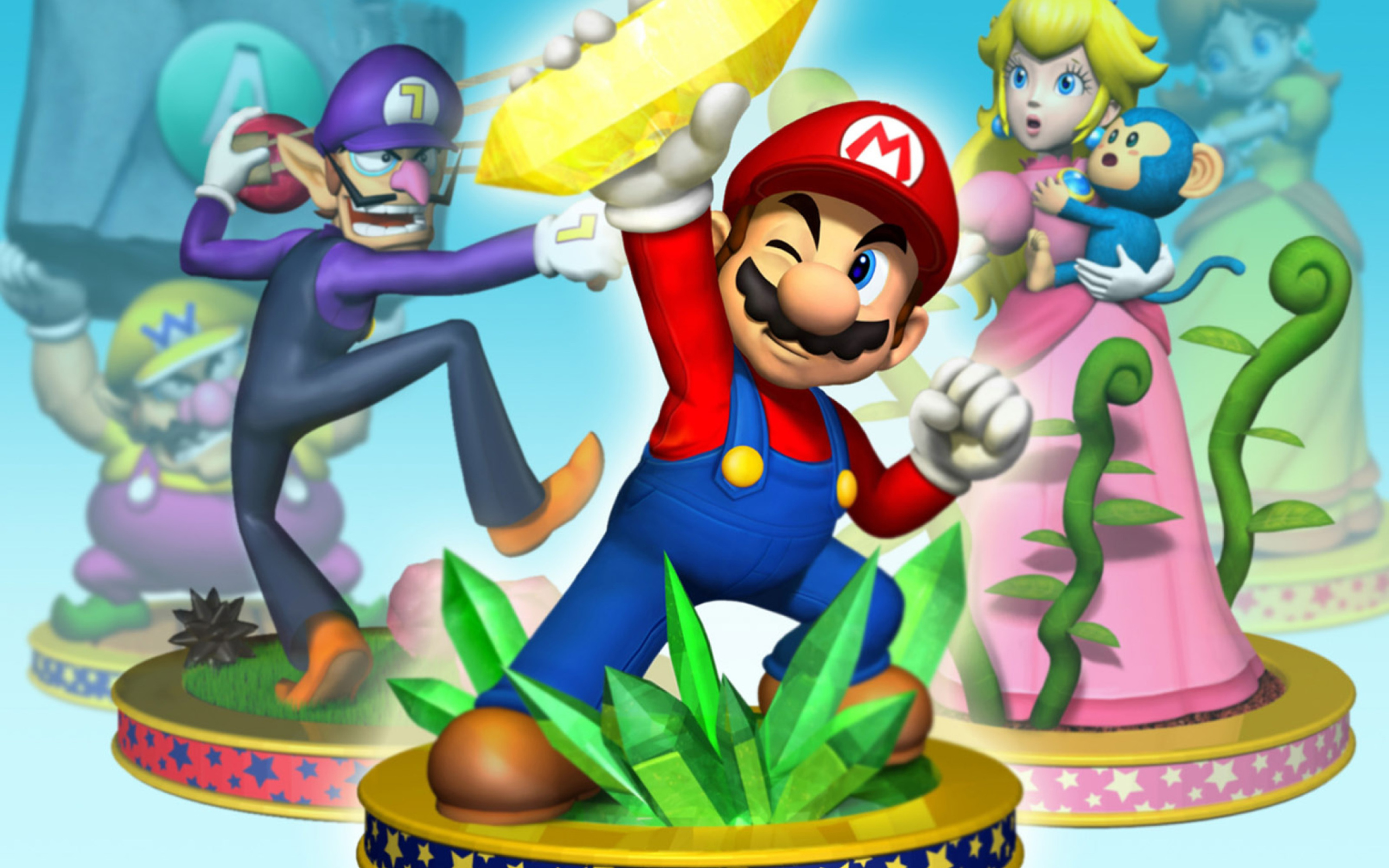Das Mario Party 5 Wallpaper 2560x1600