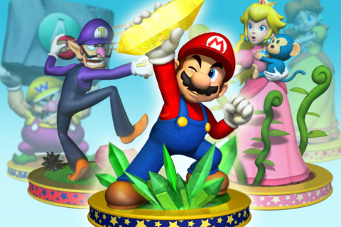Das Mario Party 5 Wallpaper 480x320