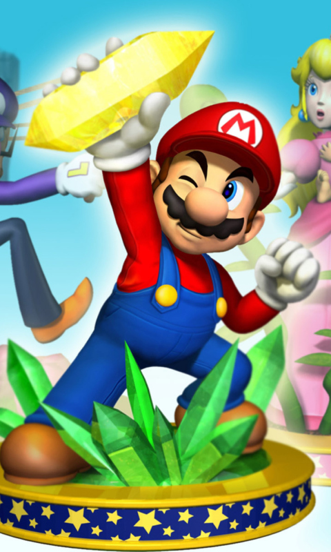 Das Mario Party 5 Wallpaper 480x800