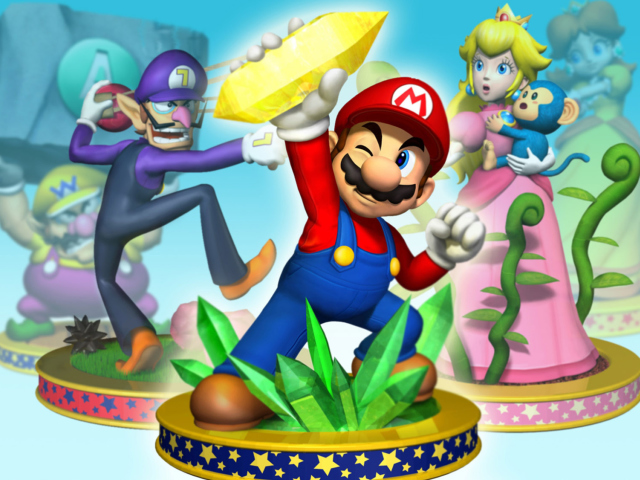 Das Mario Party 5 Wallpaper 640x480