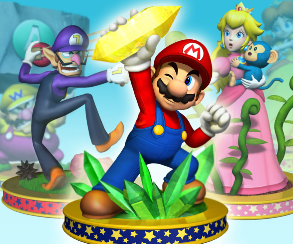 Fondo de pantalla Mario Party 5 960x800
