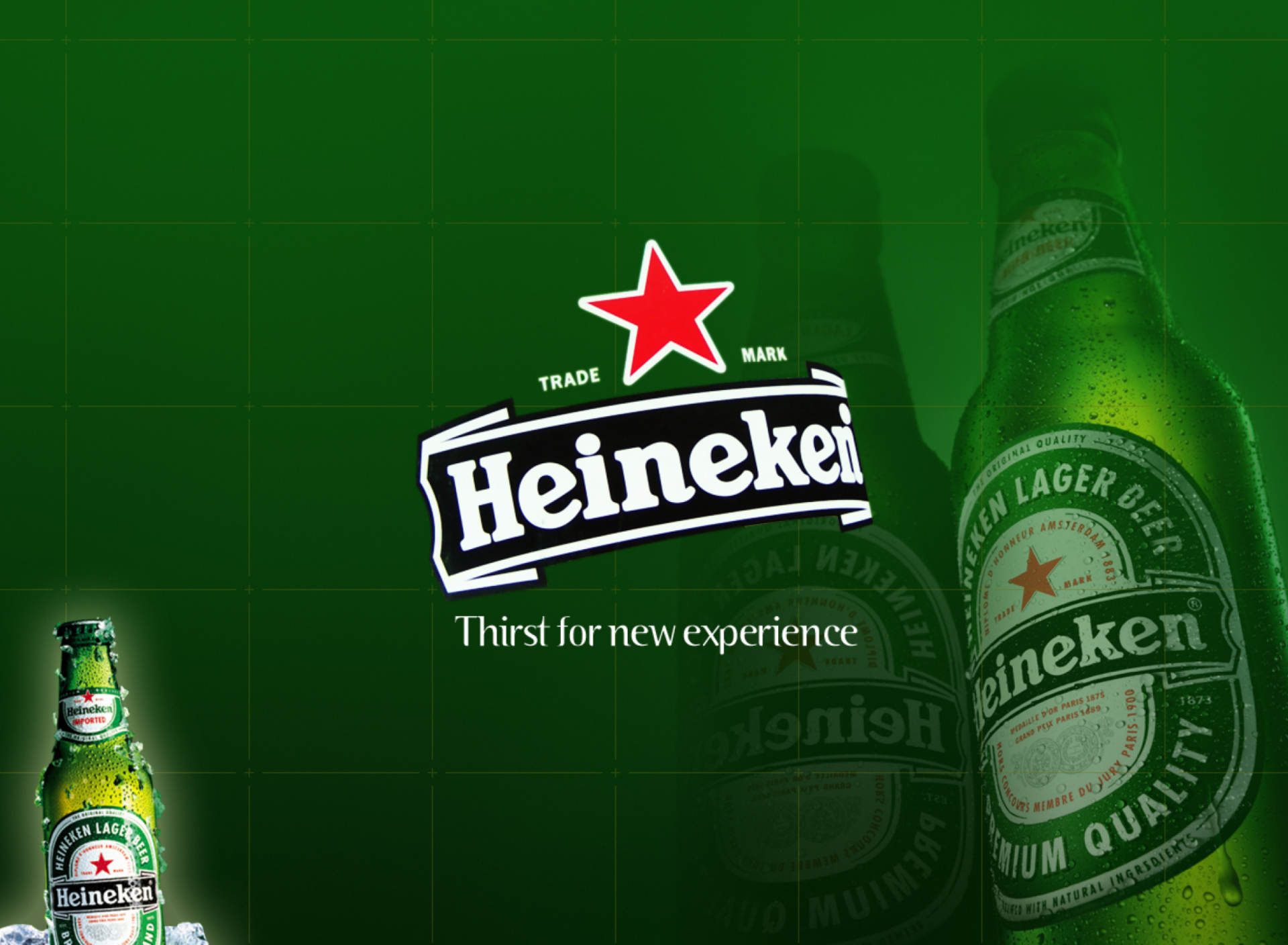 Fondo de pantalla Heineken Beer 1920x1408