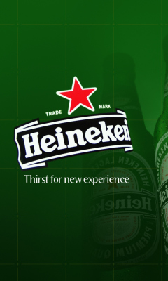 Screenshot №1 pro téma Heineken Beer 240x400