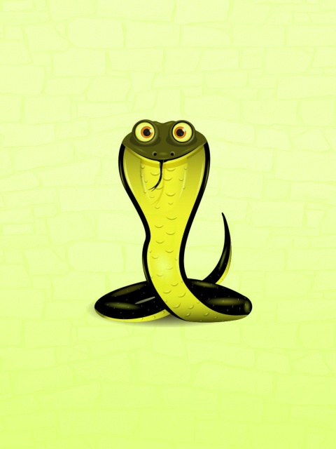 Das 2013 - Year Of Snake Wallpaper 480x640