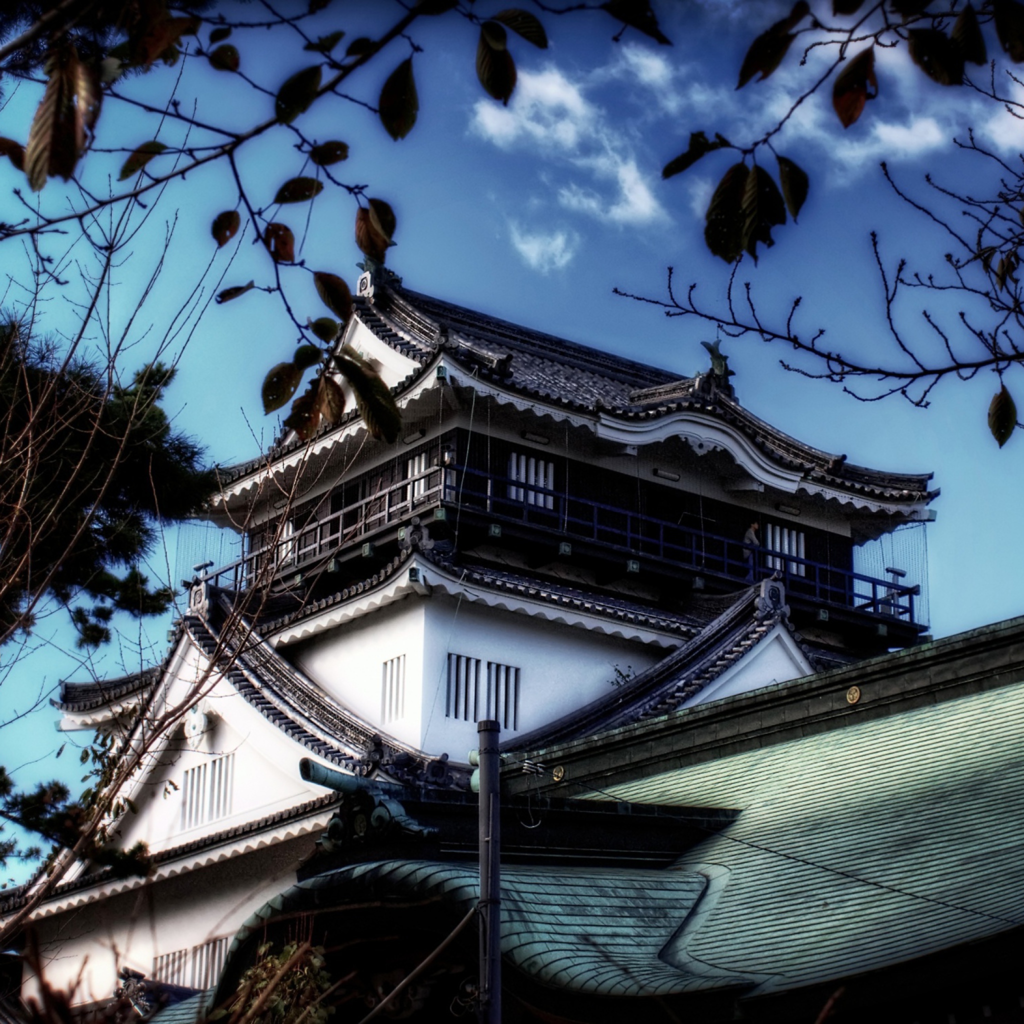 Fondo de pantalla Okazaki Castle 2048x2048