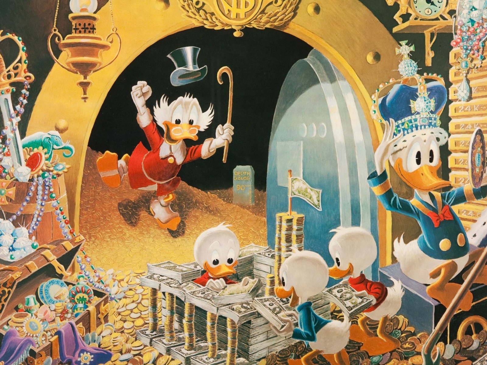 Das Donald Duck in DuckTales Wallpaper 1600x1200