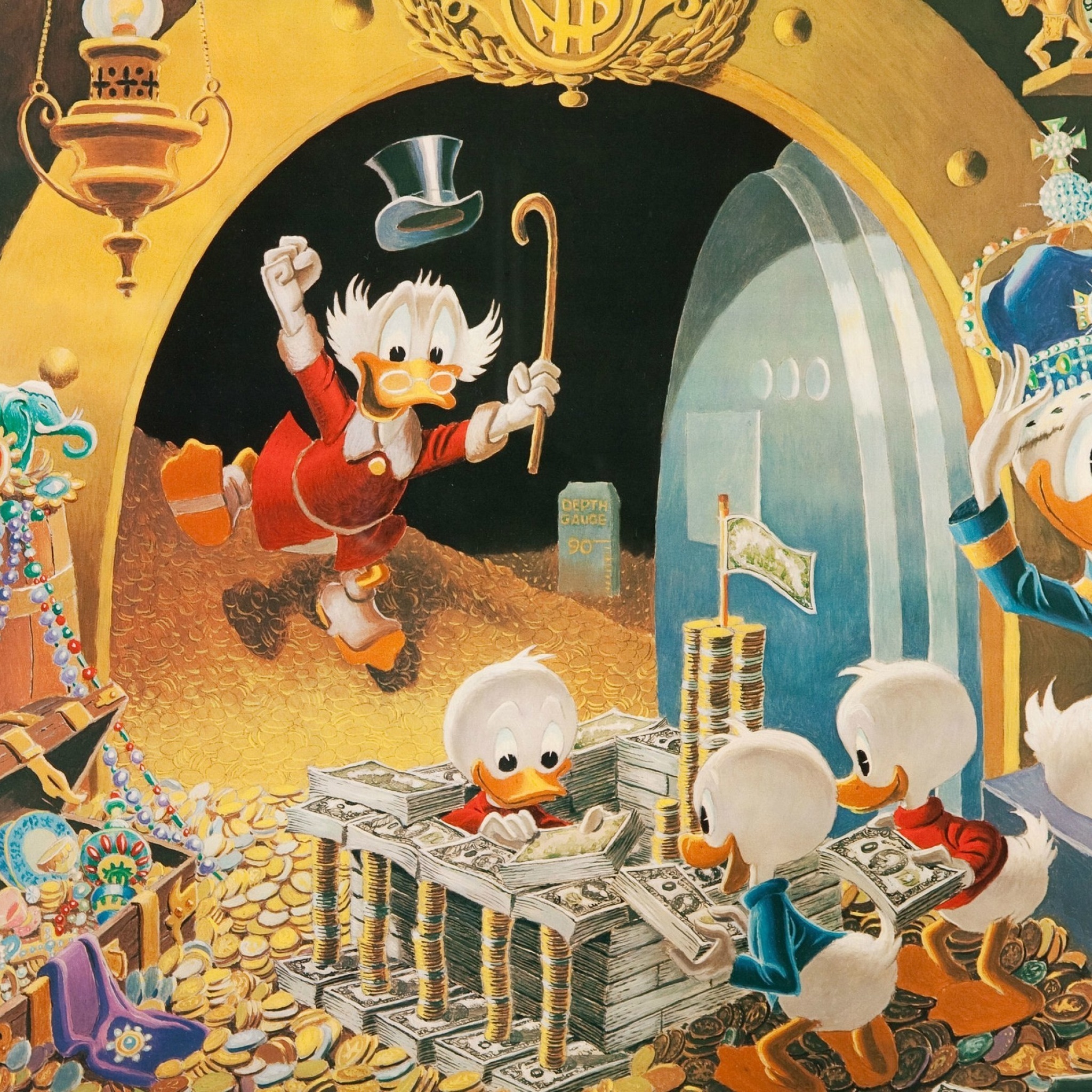 Donald Duck in DuckTales wallpaper 2048x2048
