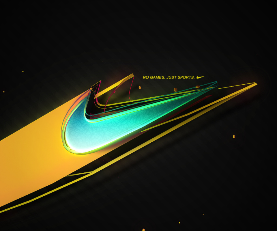 Fondo de pantalla Nike - No Games, Just Sports 960x800