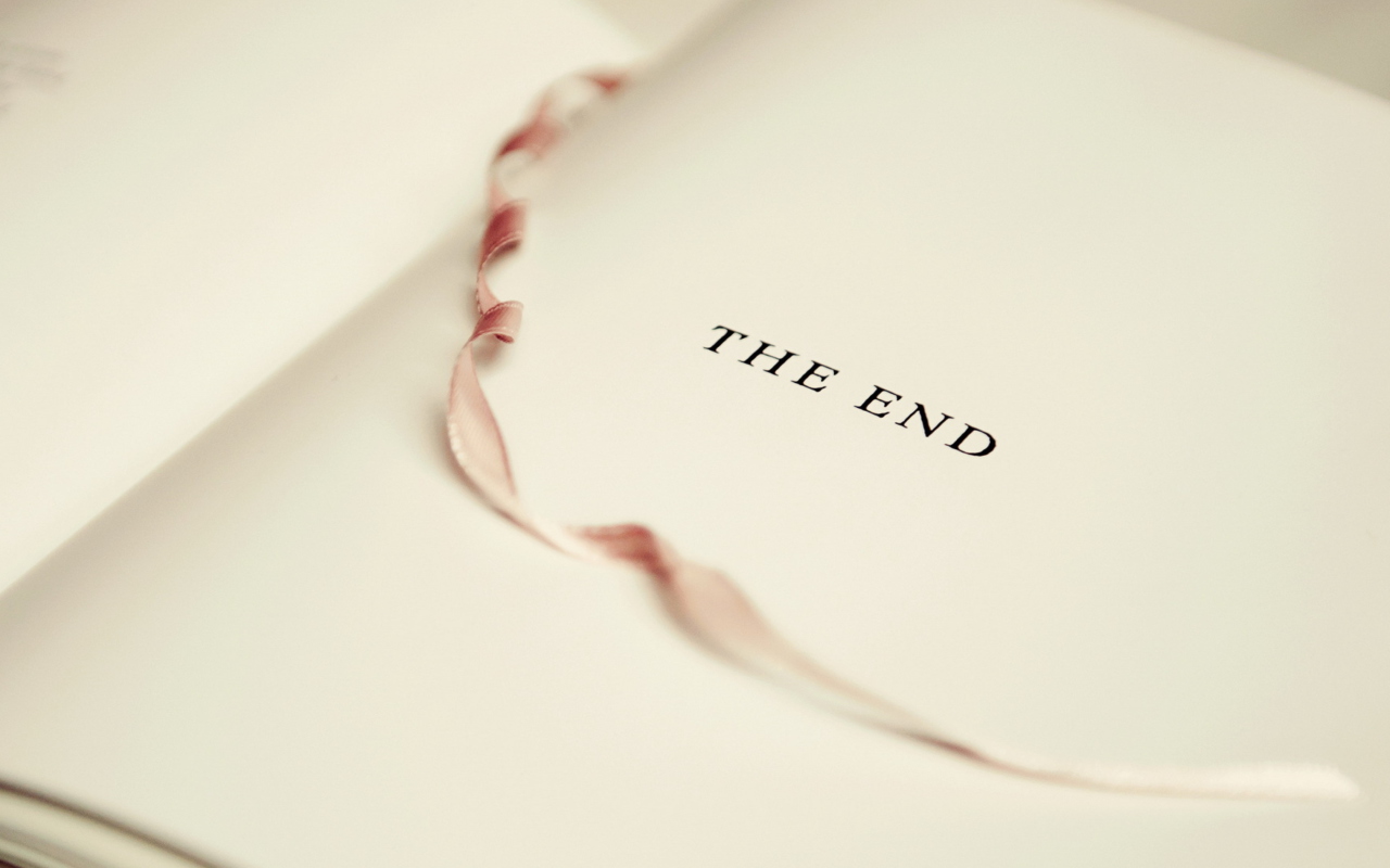 Обои The End Of Book 1280x800